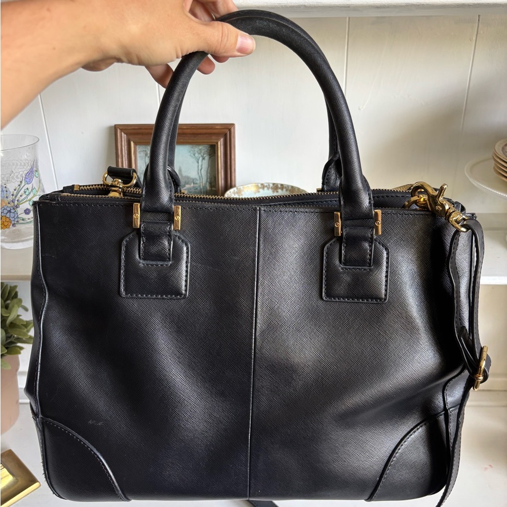 Tory Burch Robinson Tote with Gold Accents - Picture 2 of 6